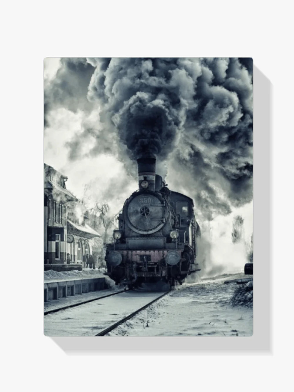 Diamond Painting Palący się pociąg – SEOS Shop ®