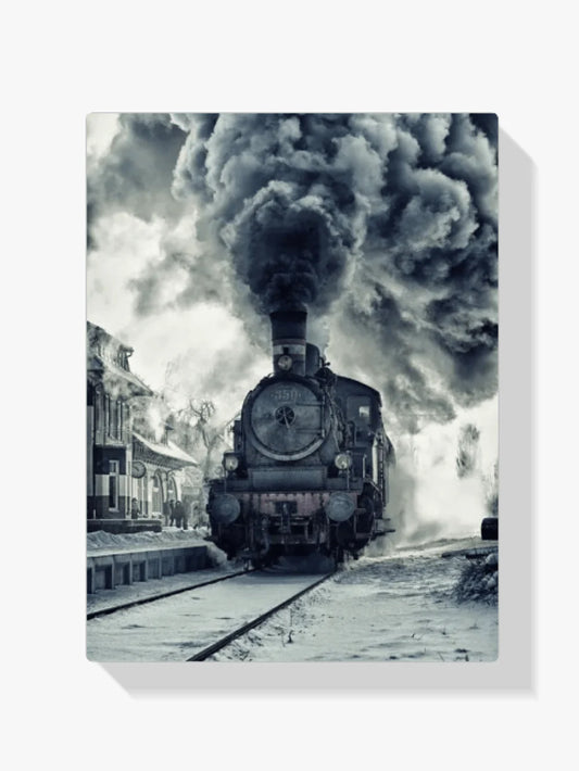 Diamond Painting Palący się pociąg – SEOS Shop ®