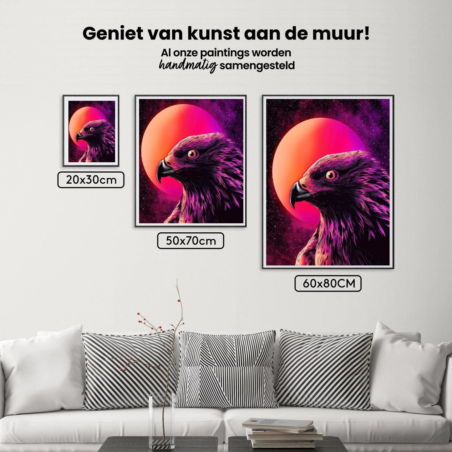 Diamond Painting Ptak Drapieżny W Nocy - SEOS Shop ®
