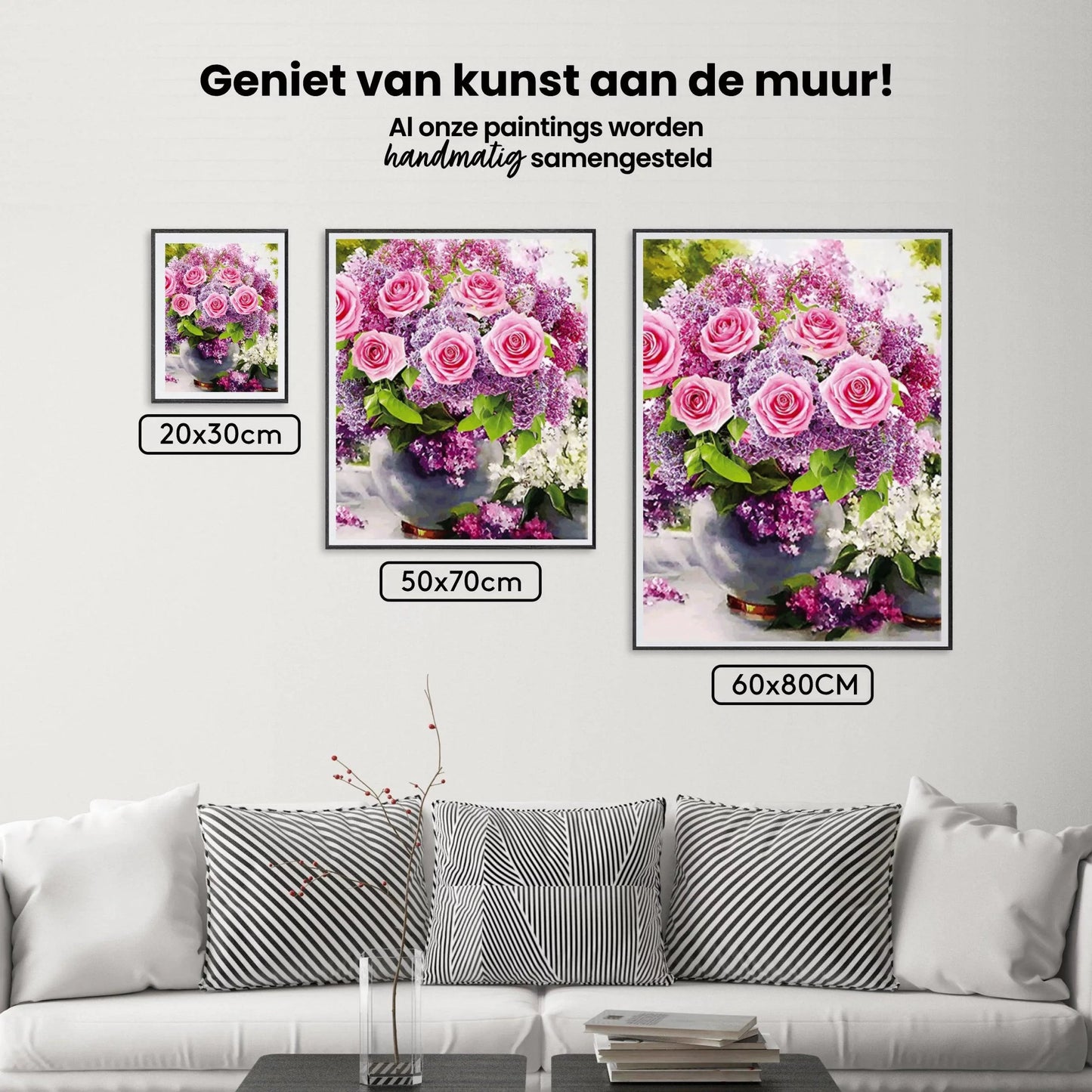 Diamond Painting Róże w Wazonie - SEOS Shop ®