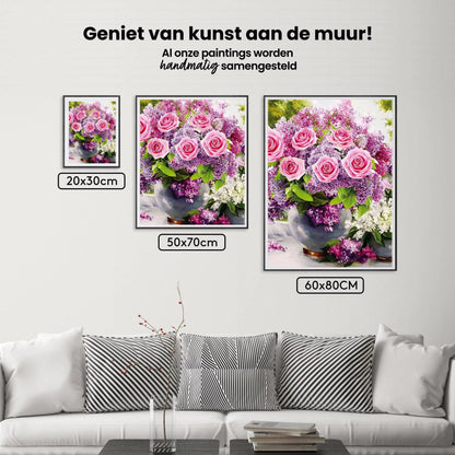 Diamond Painting Róże w Wazonie - SEOS Shop ®