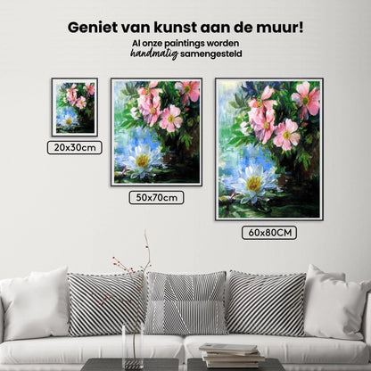 Diamond Painting Róże i nenufary - SEOS Shop ®