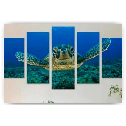 Diamond Painting Żółw w morzu 5 elementów - SEOS Shop ®