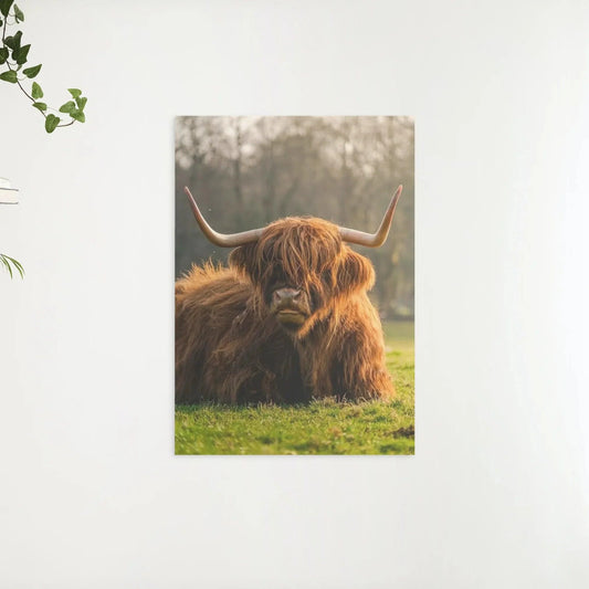 Diamond Painting Szkocki Highlander - Szkocka krowa Highlands z bliska - SEOS Shop ®