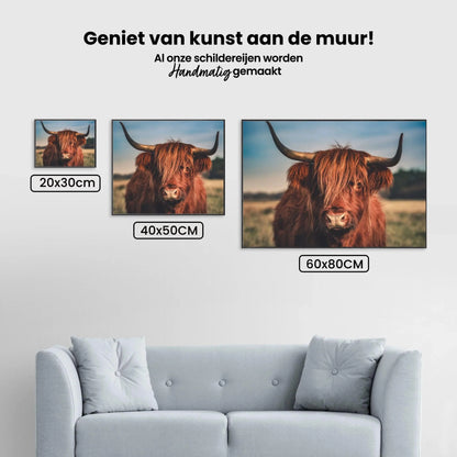 Diamond Painting Szkocki Highlander - Szkocki Highlander na wolności - SEOS Shop ®