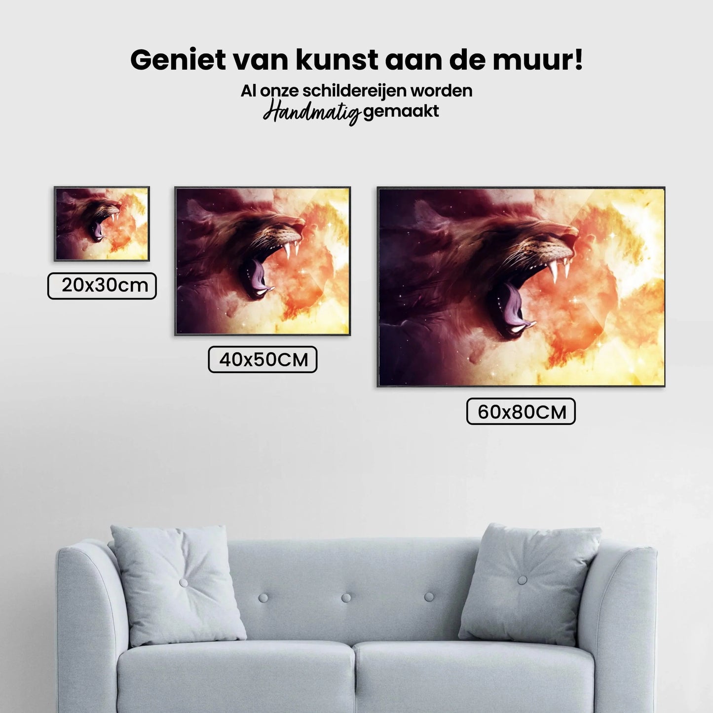 Diamond Painting Krzyczący tygrys - SEOS Shop ®