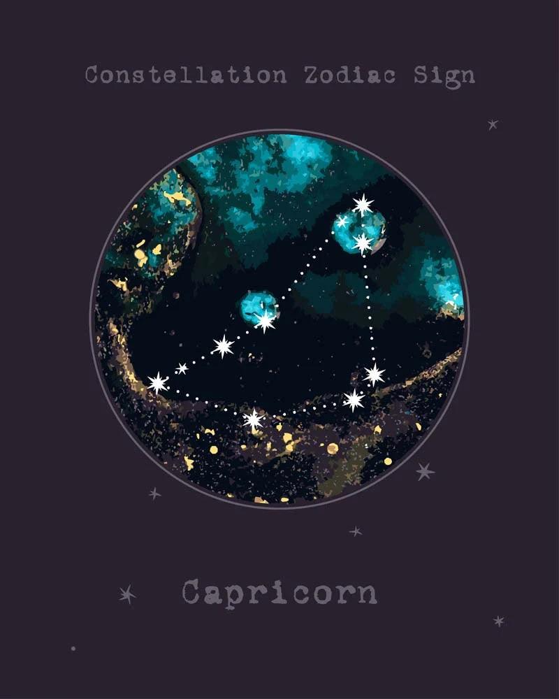 Diamond Painting Znak Zodiaku - Koziorożec - SEOS Shop ®