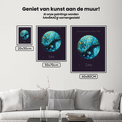 Diamond Painting Znak Zodiaku - Lew - SEOS Shop ®