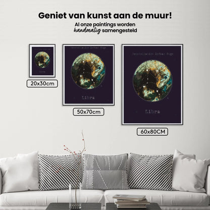 Diamond Painting Znak Zodiaku - Waga - SEOS Shop ®