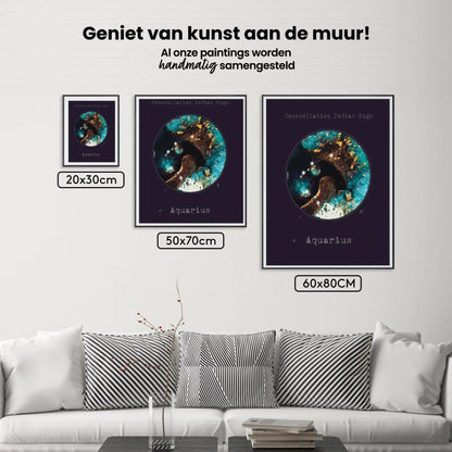 Diamond Painting Gwiazdozbiór - Wodnik - SEOS Shop ®