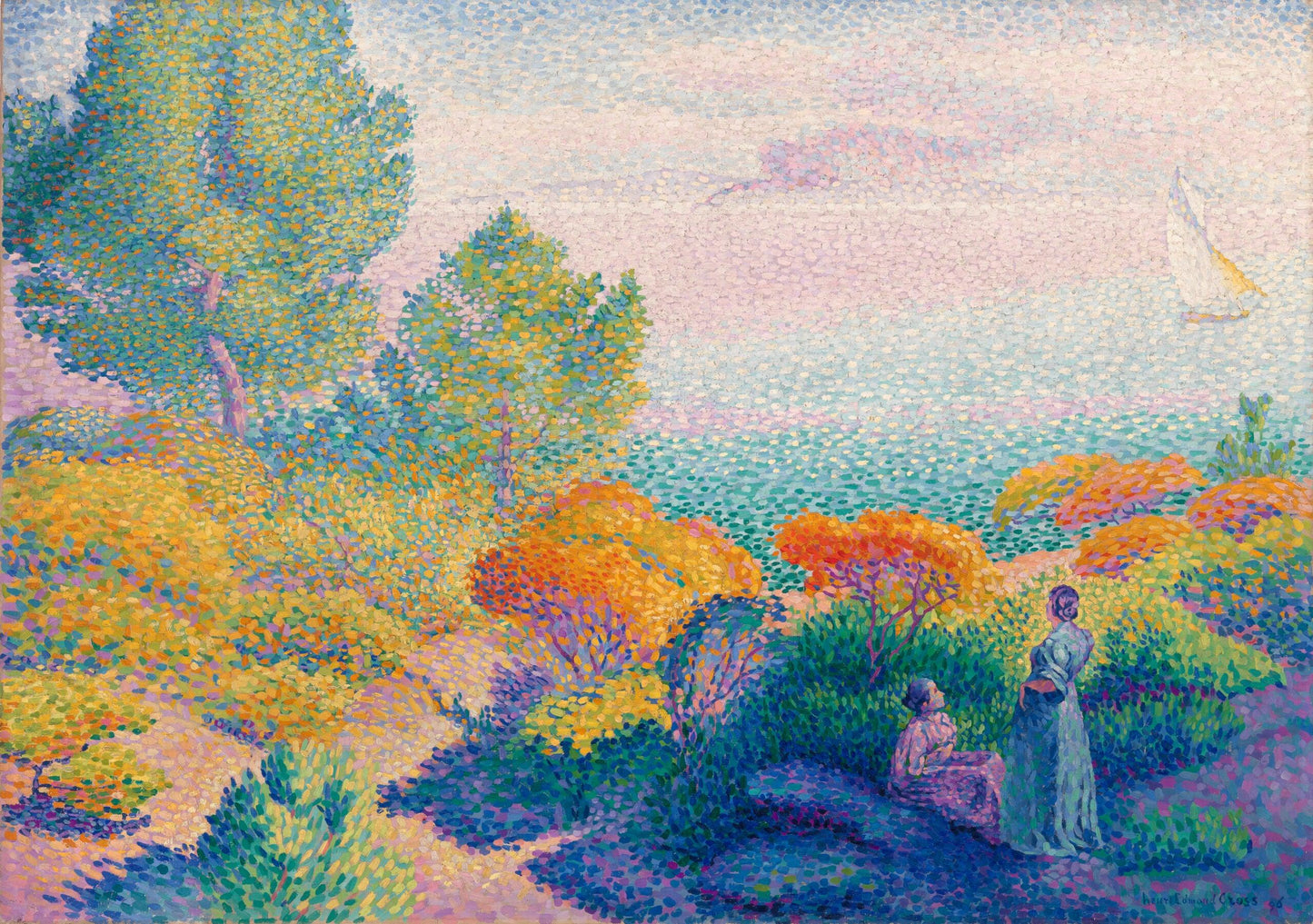 Diamond Painting - Dwie kobiety na wybrzeżu - SEOS Shop ®