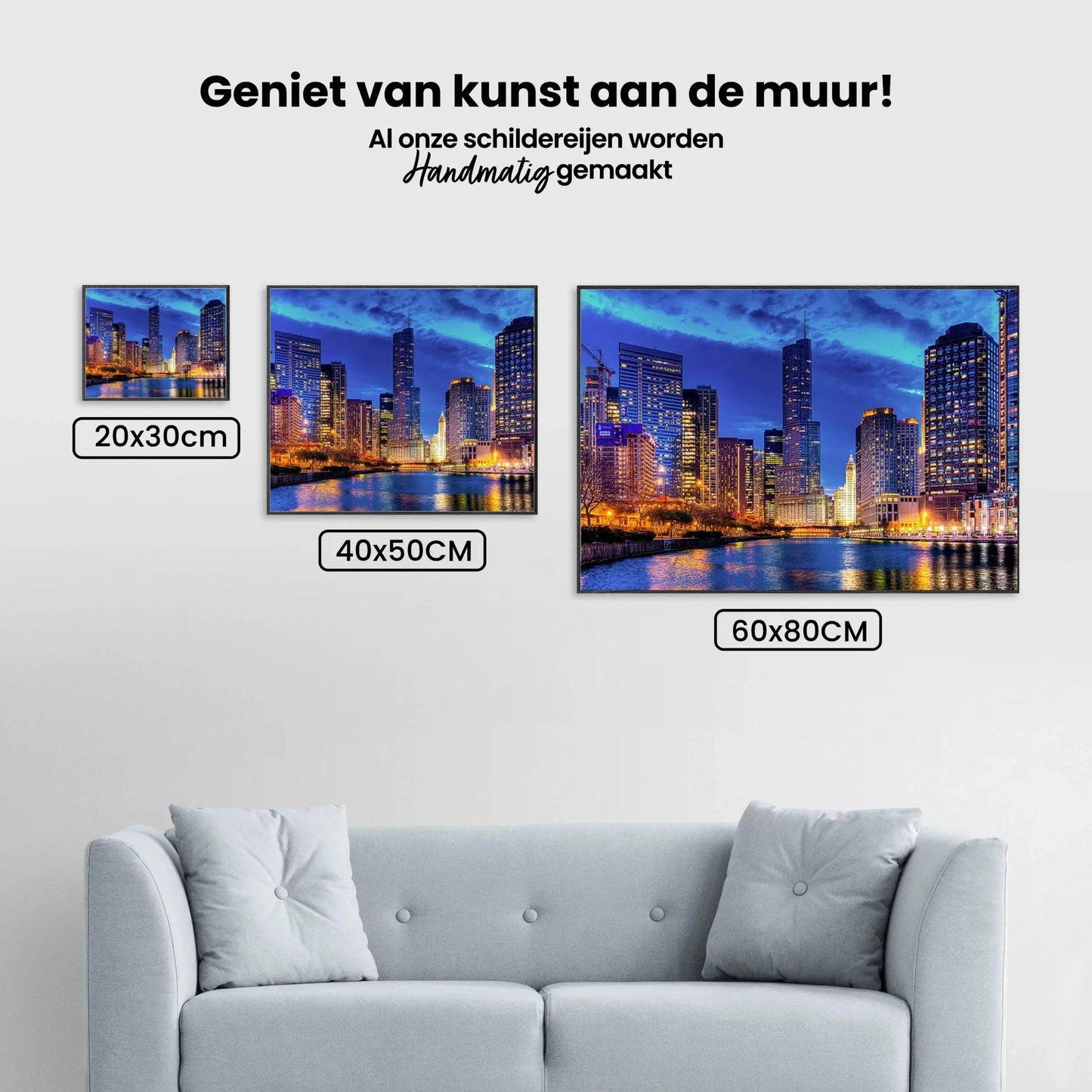 Diamond Painting USA Miasto Nocą - SEOS Shop ®