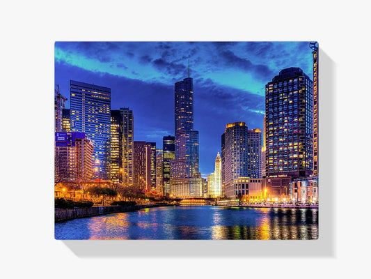 Diamond Painting USA Miasto Nocą - SEOS Shop ®