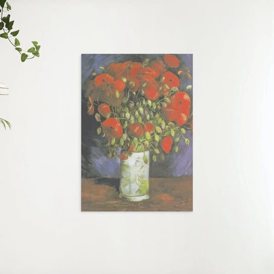 Diamond Painting Wazon z czerwonymi makami - SEOS Shop ®