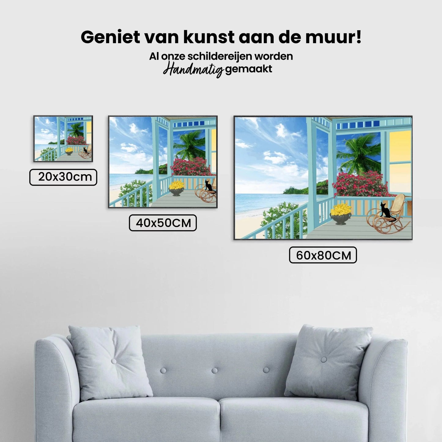 Diamond Painting Wakacyjne zdjęcie - Plaża z Morzem – SEOS Shop ®