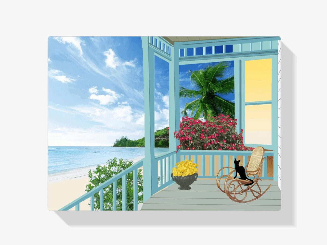 Diamond Painting Wakacyjne zdjęcie - Plaża z Morzem – SEOS Shop ®