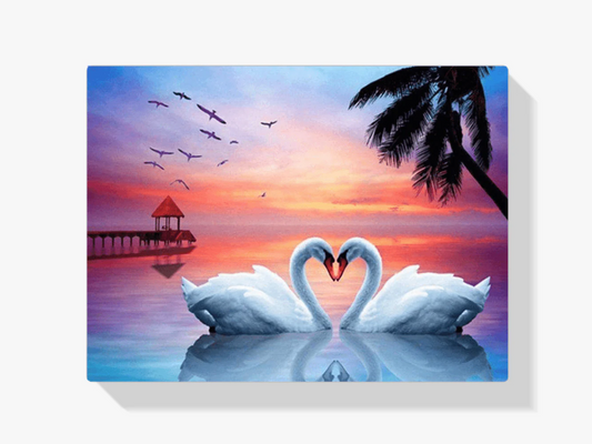 Diamond Painting Zakochane Łabędzie – SEOS Shop ®