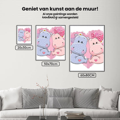 Diamond Painting Zakochane krowy - SEOS Shop ®
