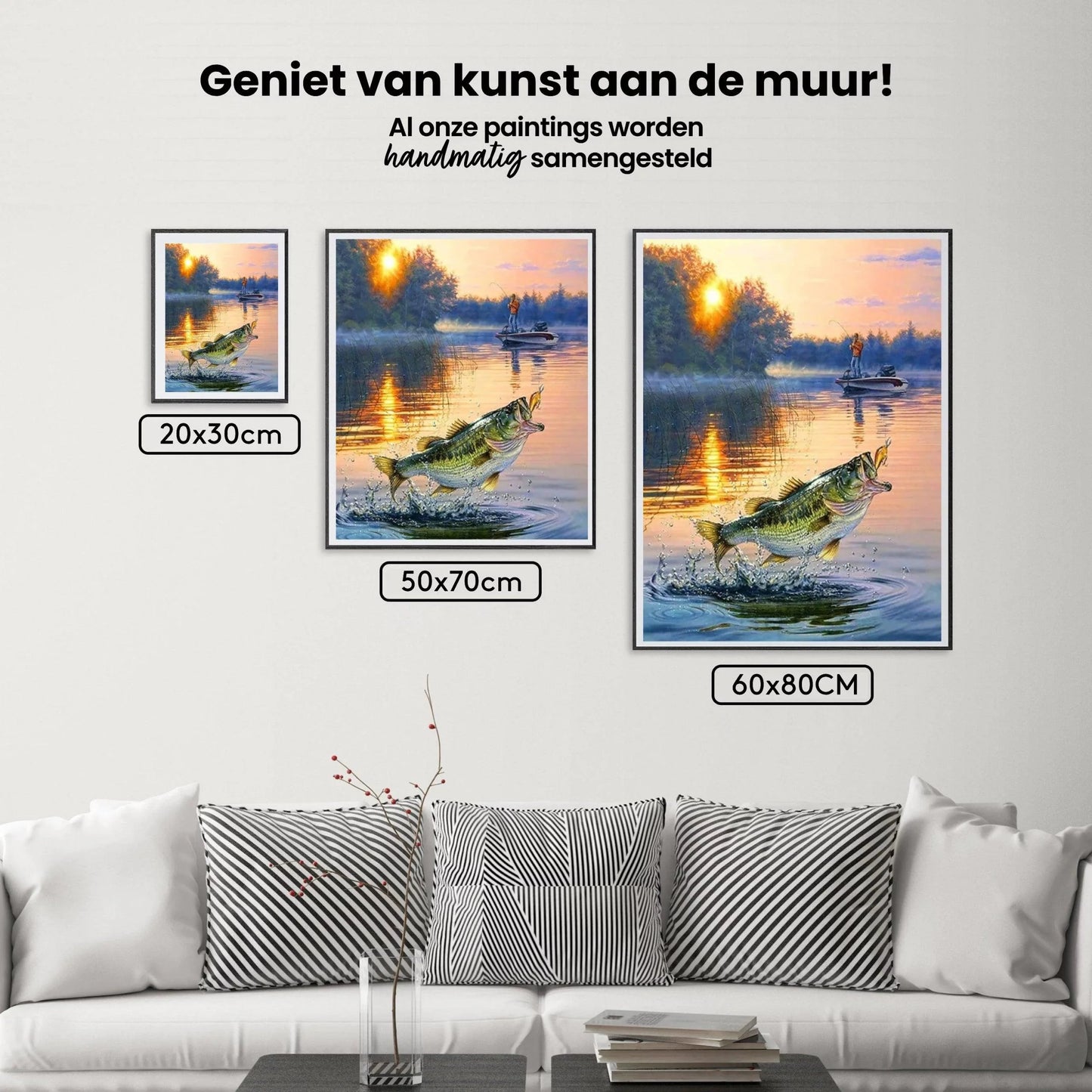 Diamond Painting Łowienie ryb z łodzi - SEOS Shop ®