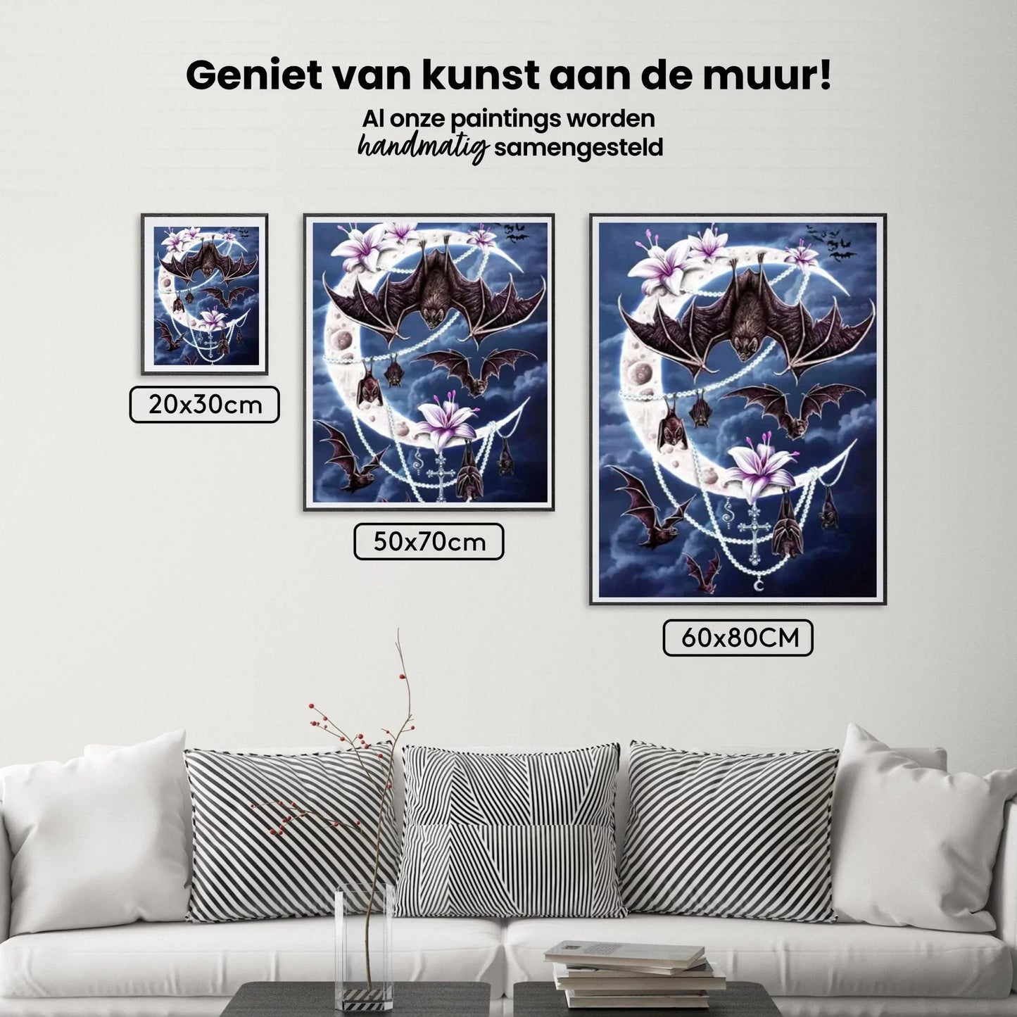 Diamond Painting Nietoperz Księżyc - SEOS Shop ®