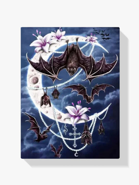 Diamond Painting Nietoperz Księżyc - SEOS Shop ®