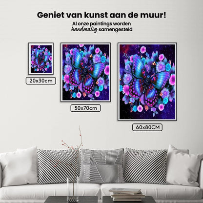 Diamond Painting Motyl z Kwiatem - SEOS Shop ®