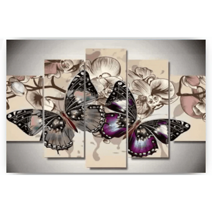 Diamond Painting Motyle 5 Części - SEOS Shop ®