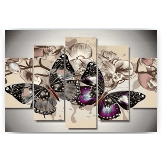 Diamond Painting Motyle 5 Części - SEOS Shop ®