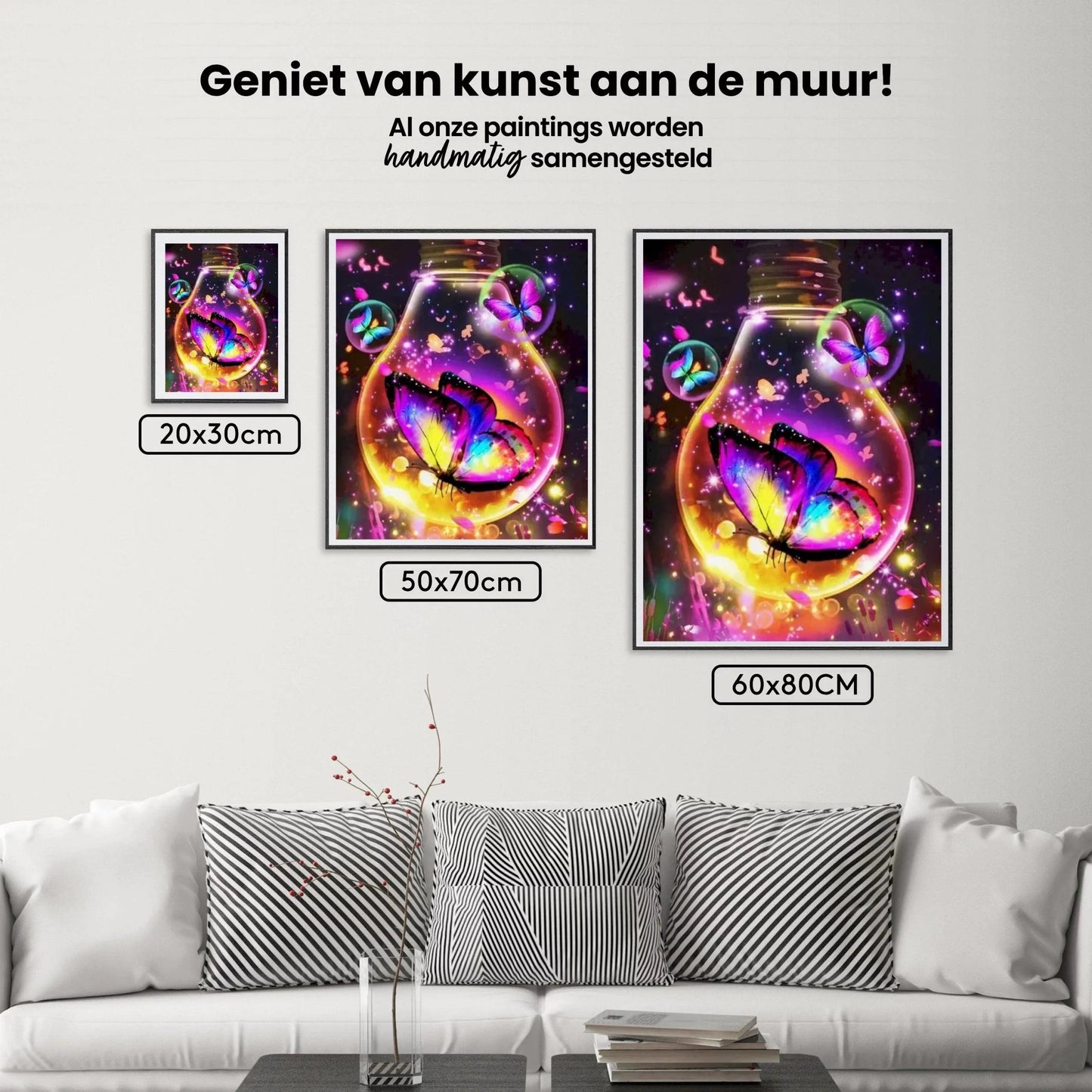 Diamond Painting Motyle w świetle - SEOS Shop ®