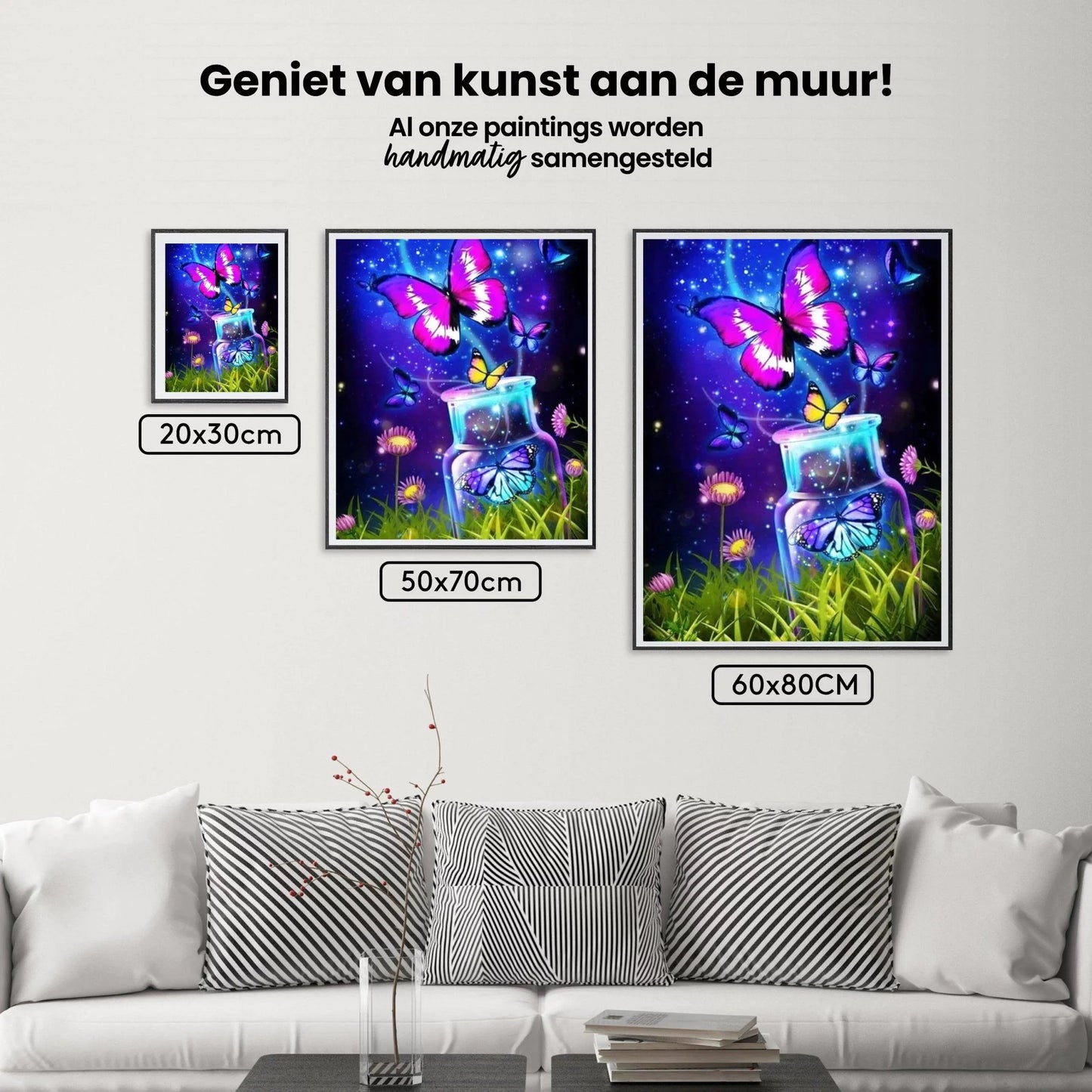 Diamond Painting Motyle w doniczce - SEOS Shop ®