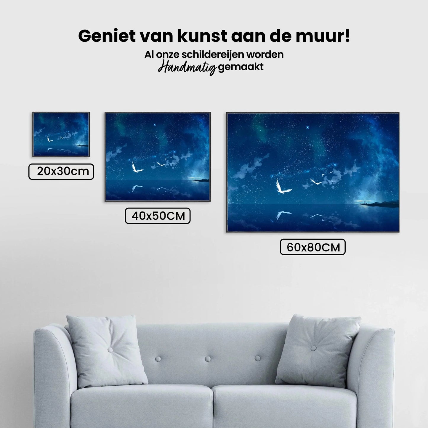 Diamond Painting Ptaki w nocy - SEOS Shop ®