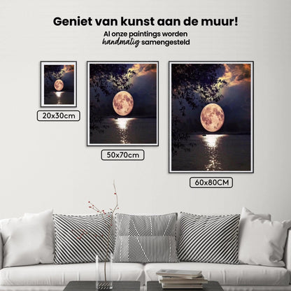 Diamond Painting Pełnia Księżyca – SEOS Shop ®