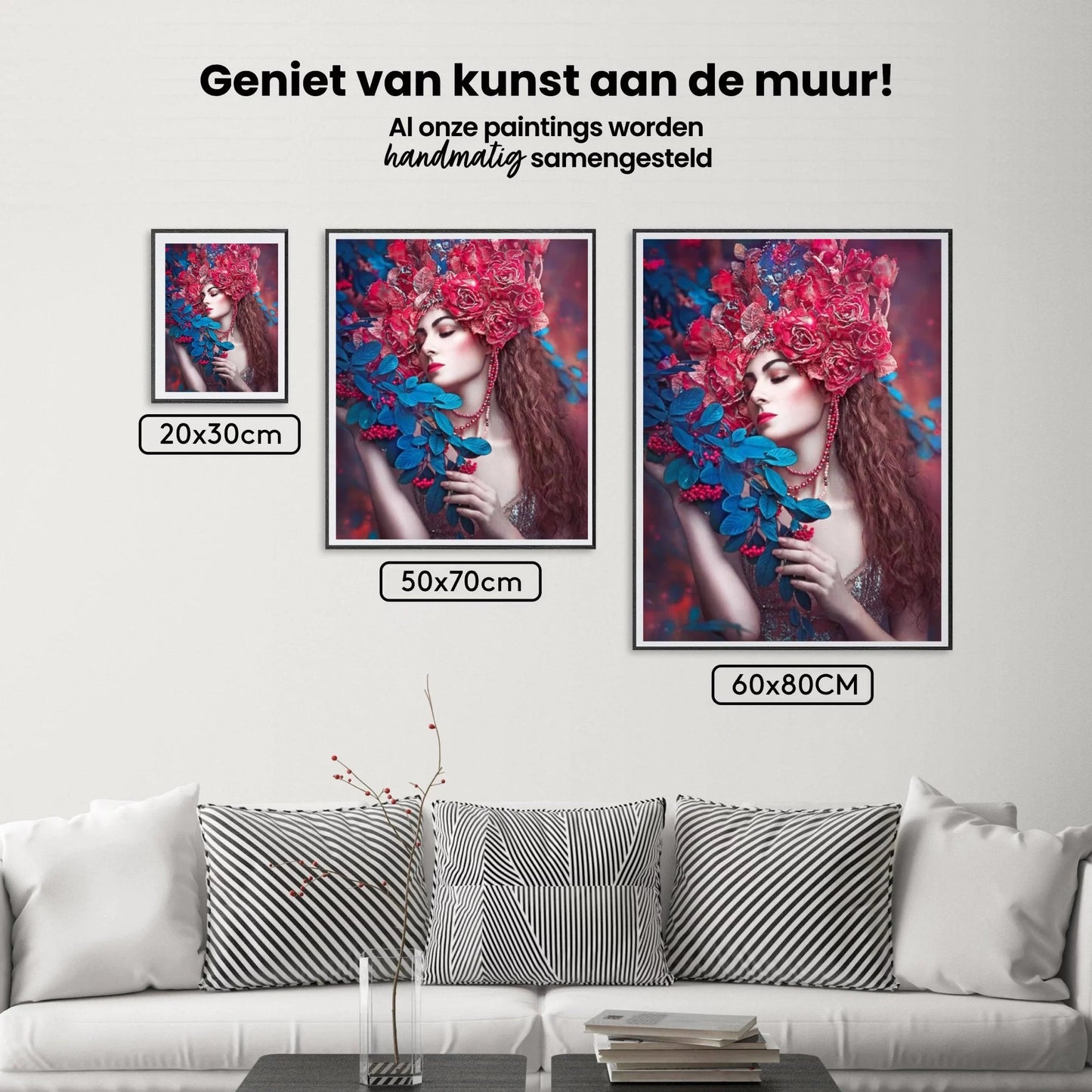 Diamond Painting Kobiety z kwiatem - SEOS Shop ®