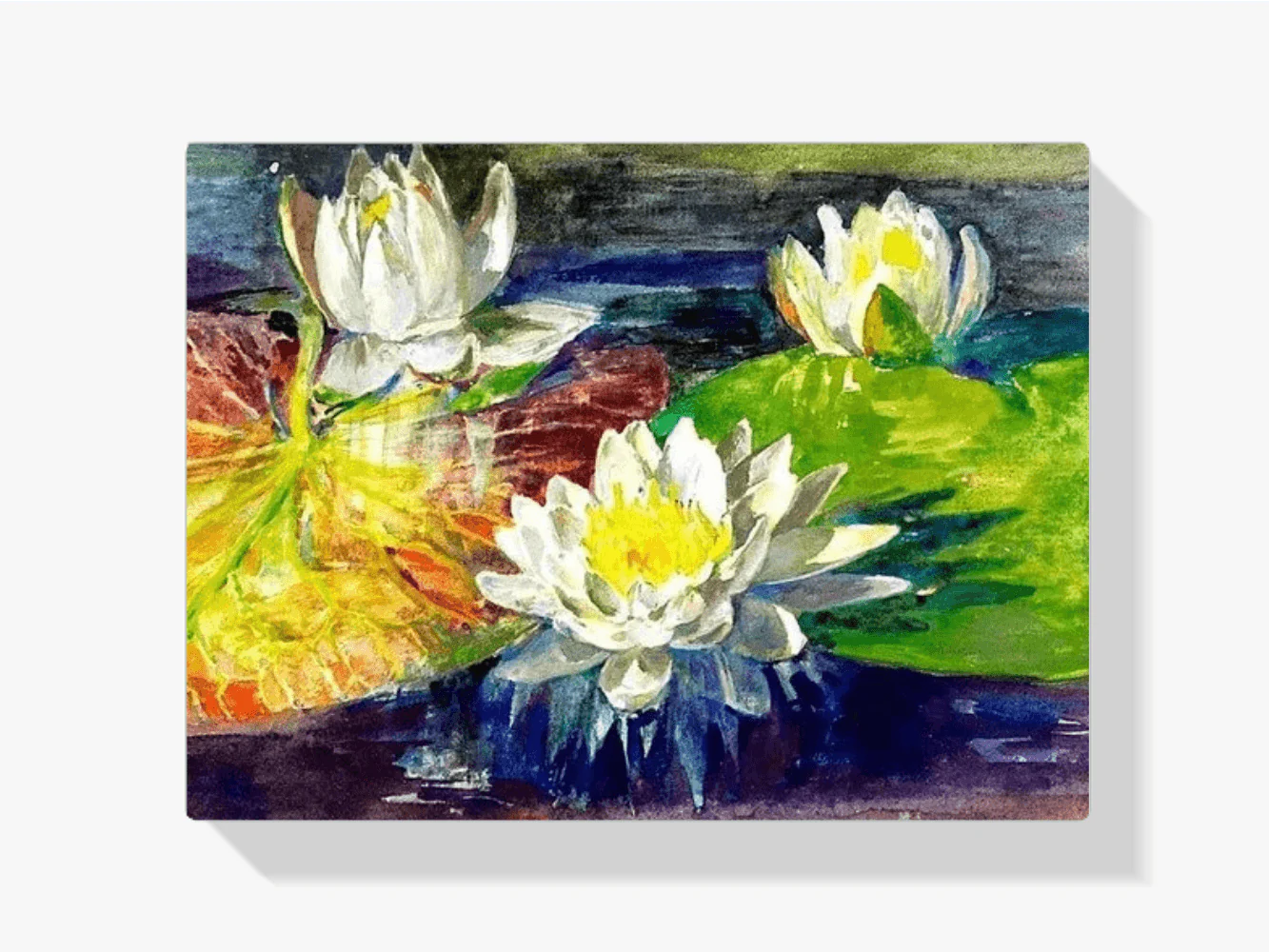 Diamond Painting Wodne Lilia czerwone i zielone - SEOS Shop ®