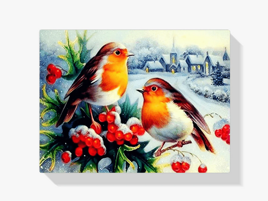 Diamond Painting Zimowe Ptaki - SEOS Shop ®