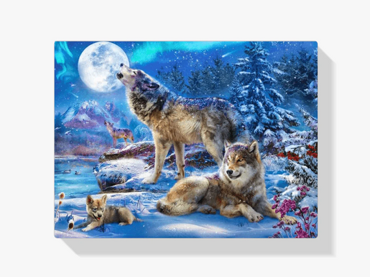 Diamond Painting Wilk Zimowy i Jego Wycie - SEOS Shop ®