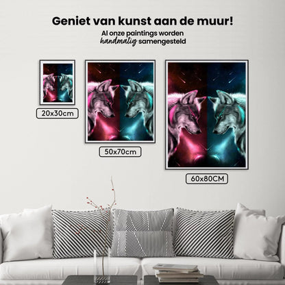 Diamond Painting Wilk Miłość - SEOS Shop ®