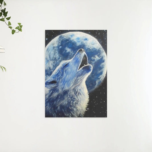 Diamond Painting Wilk i Księżyc - SEOS Shop ®