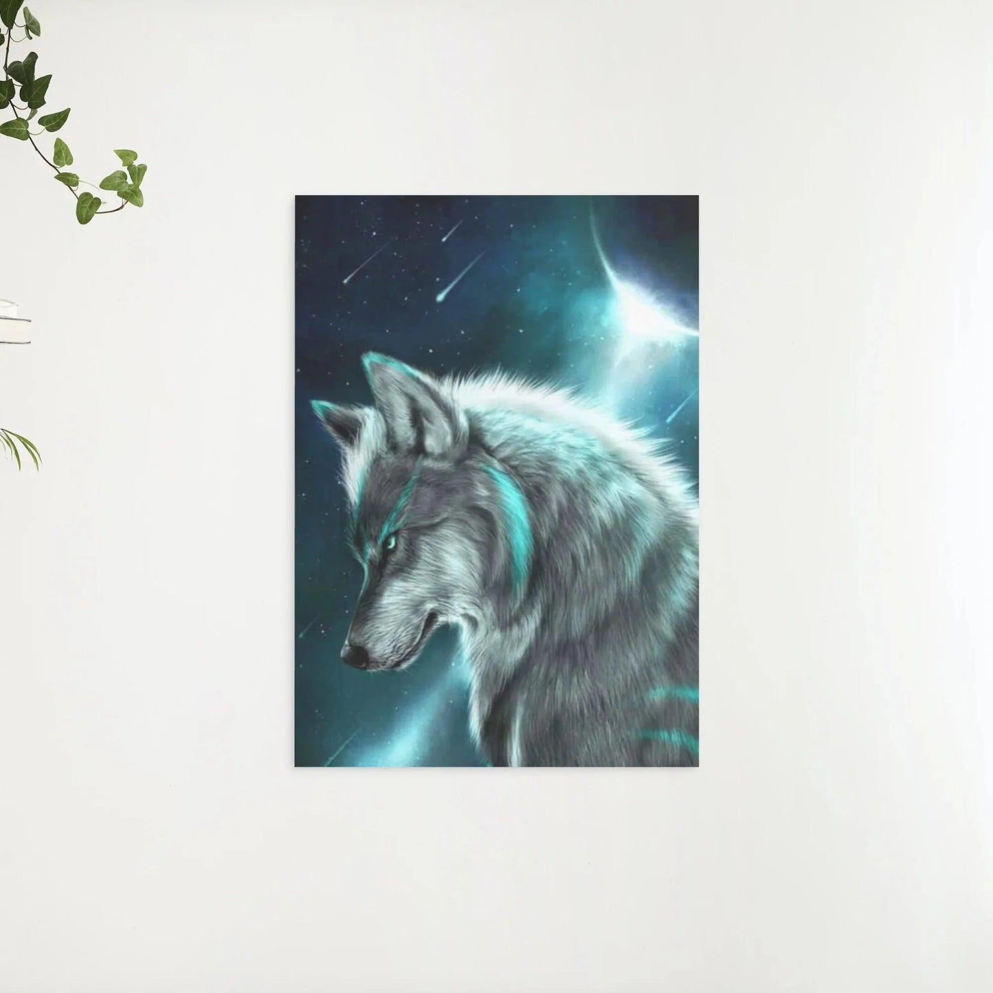 Diamond Painting Wilk w blasku księżyca – SEOS Shop ®