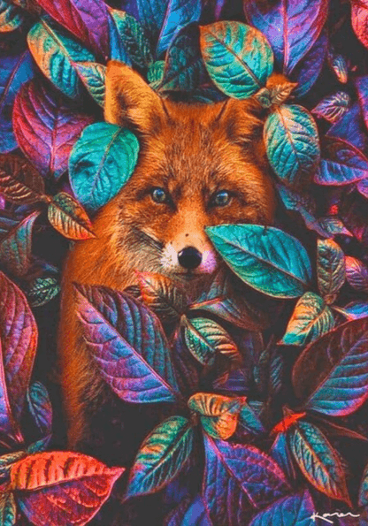 Diamond Painting Wilk ukryty - SEOS Shop ®
