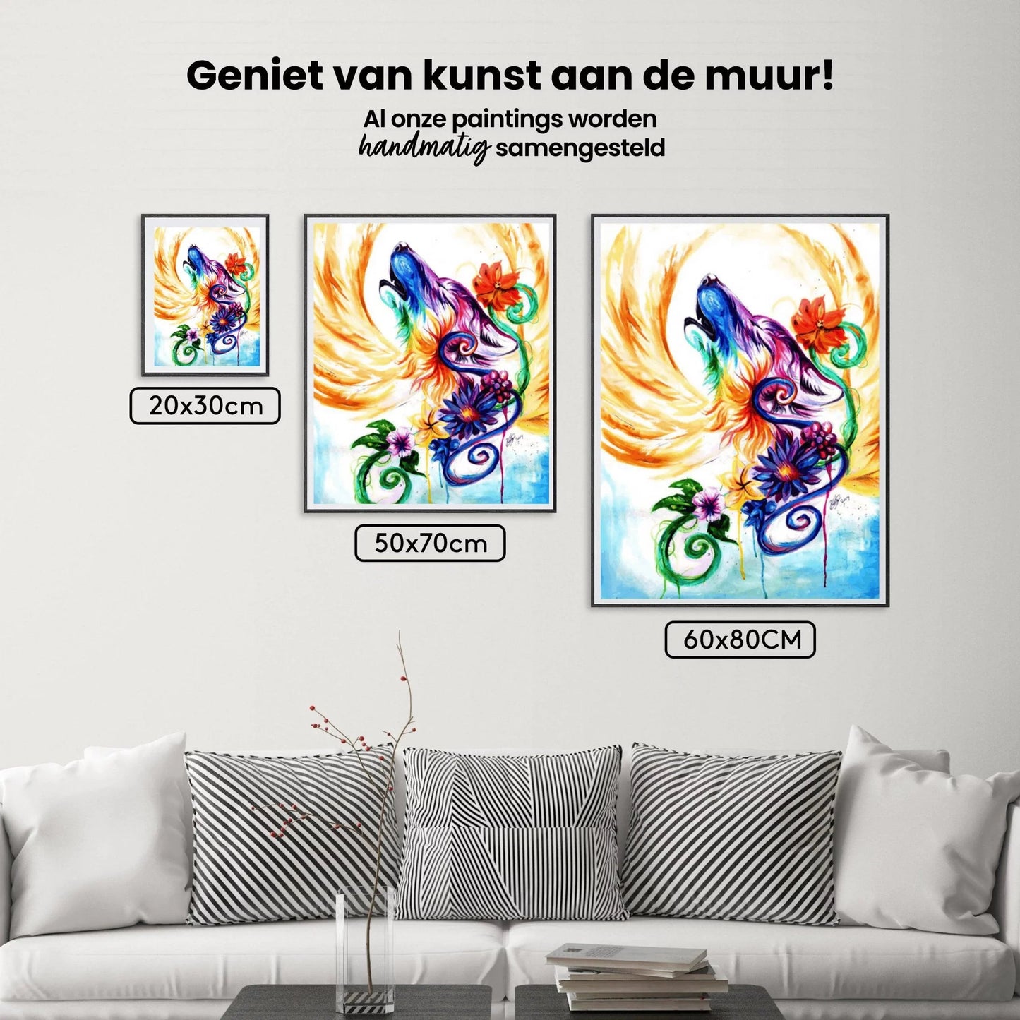 Diamond Painting Wilki Tęcza – SEOS Shop ®
