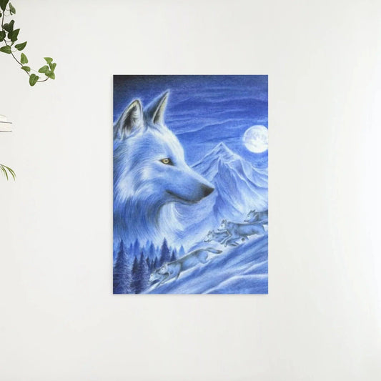 Diamond Painting Wilki w Śniegu - SEOS Shop ®