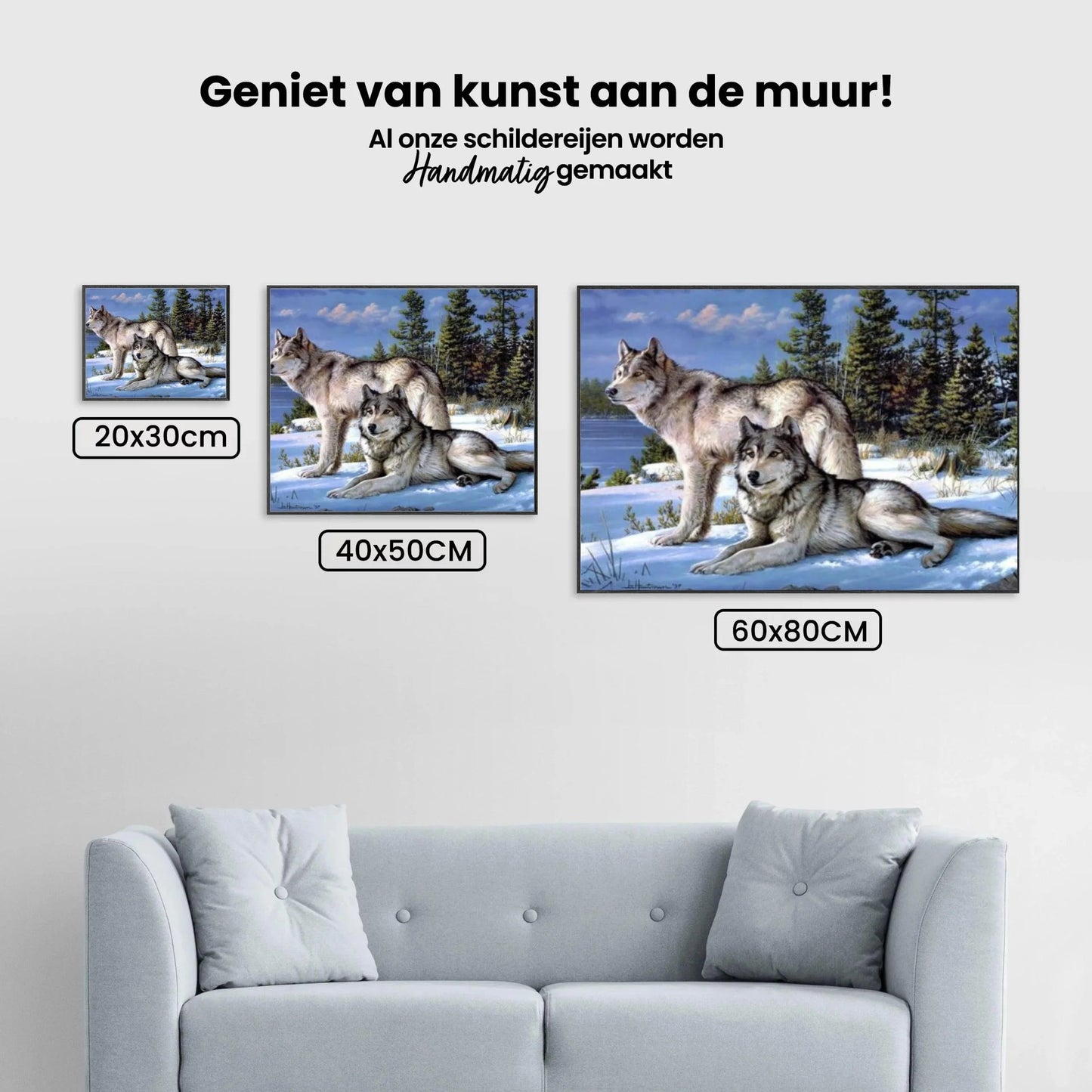 Diamond Painting Wilki zestaw – SEOS Shop ®