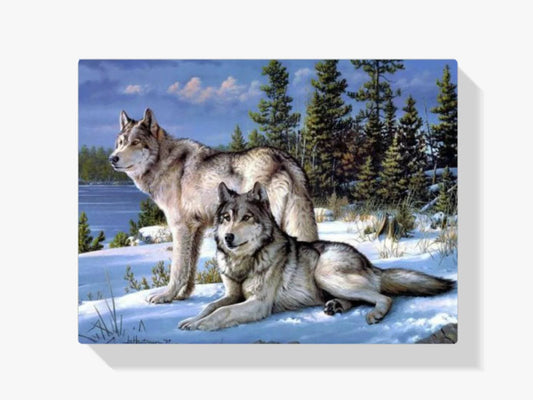 Diamond Painting Wilki zestaw – SEOS Shop ®
