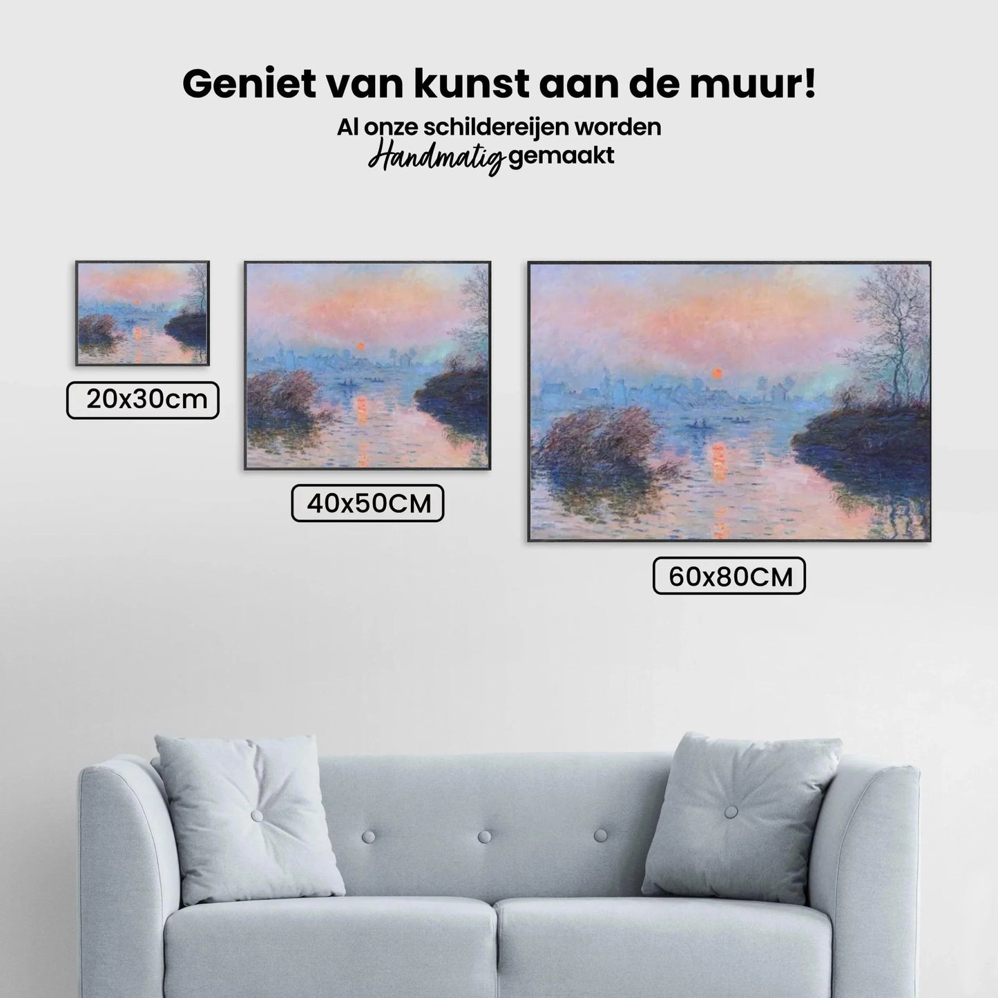 Diamond Painting Zachód słońca na Sekwanie - SEOS Shop ®