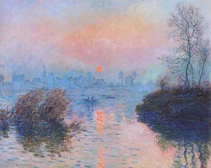 Diamond Painting Zachód słońca na Sekwanie - SEOS Shop ®