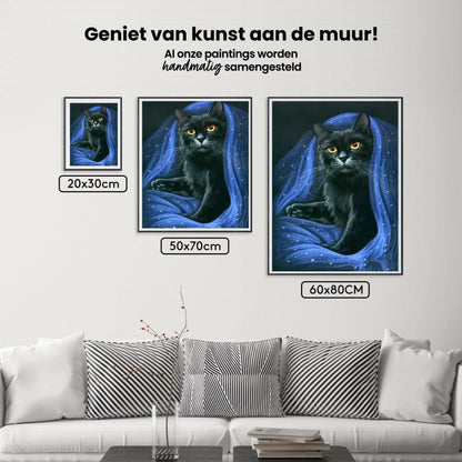 Diamond Painting Czarny Kot - SEOS Shop ®