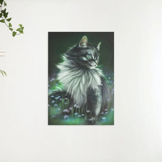 Diamond Painting Czarna kotka świeci - SEOS Shop ®
