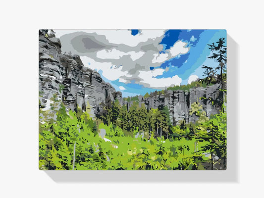 Diamond Painting - Adršpach skały - SEOS Shop ®