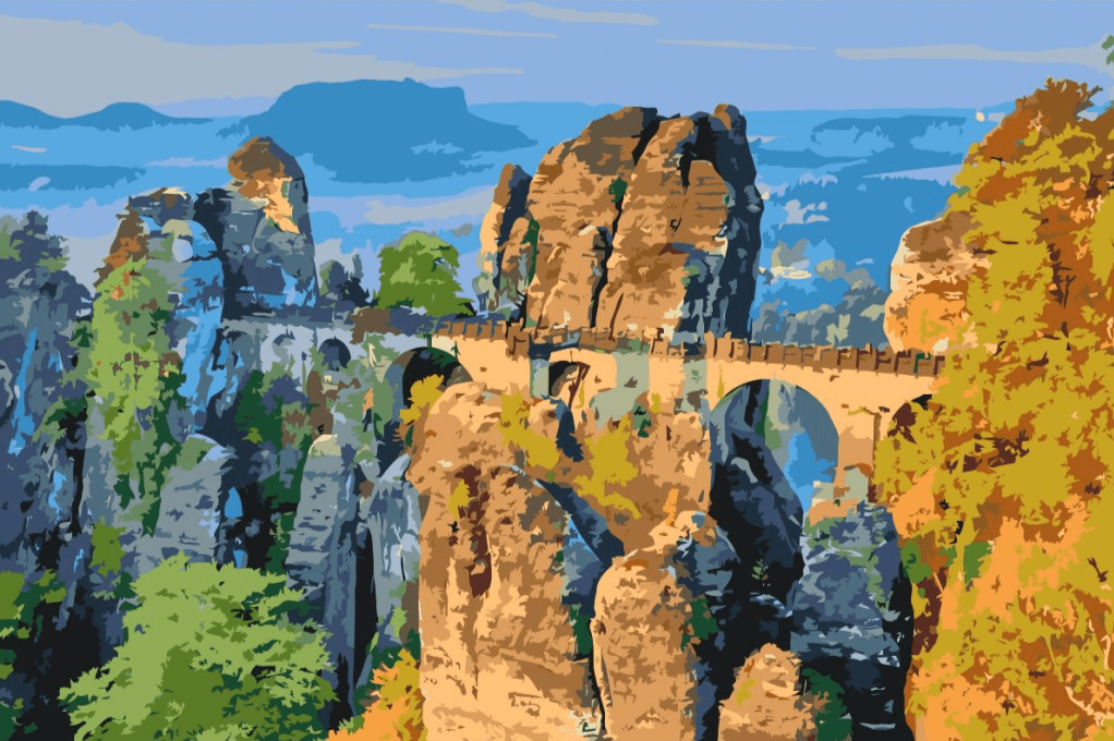 Diamond Painting - Basteibrug - SEOS Shop ®